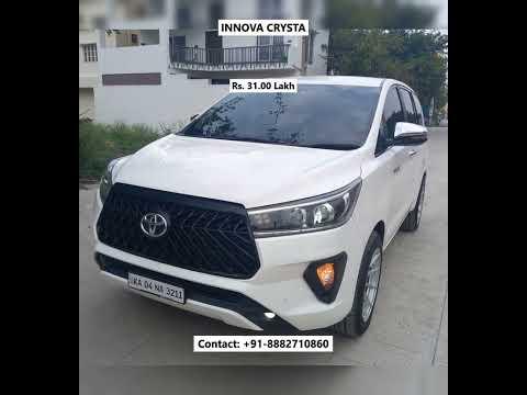 Thumbnail INNOVA CRYSTA 2022 Bangalore | Used Car | Second Hand Car #usedcars